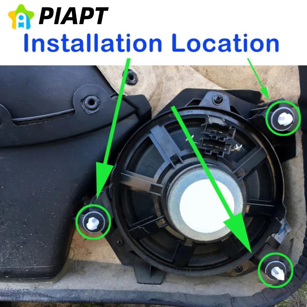 50PCS 9mm White Door Trim Panel Clips for BMW, OE# 51411973500