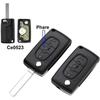Complete Key with Electronics To Program Plip Citroen C1 C2 C3 C4 C5 C6 C8 Xsara Picasso Peugeot 207 208 307 308 407 807 2795