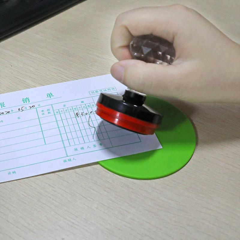 

Уплотнительная прокладка из утолщенного силикона, мягкая резиновая прокладка, коврик для печати, банковские финансы, бухгалтерия, офисные принадлежности, нескользящий глушитель 9.8x9.8x0.3cm зелёный