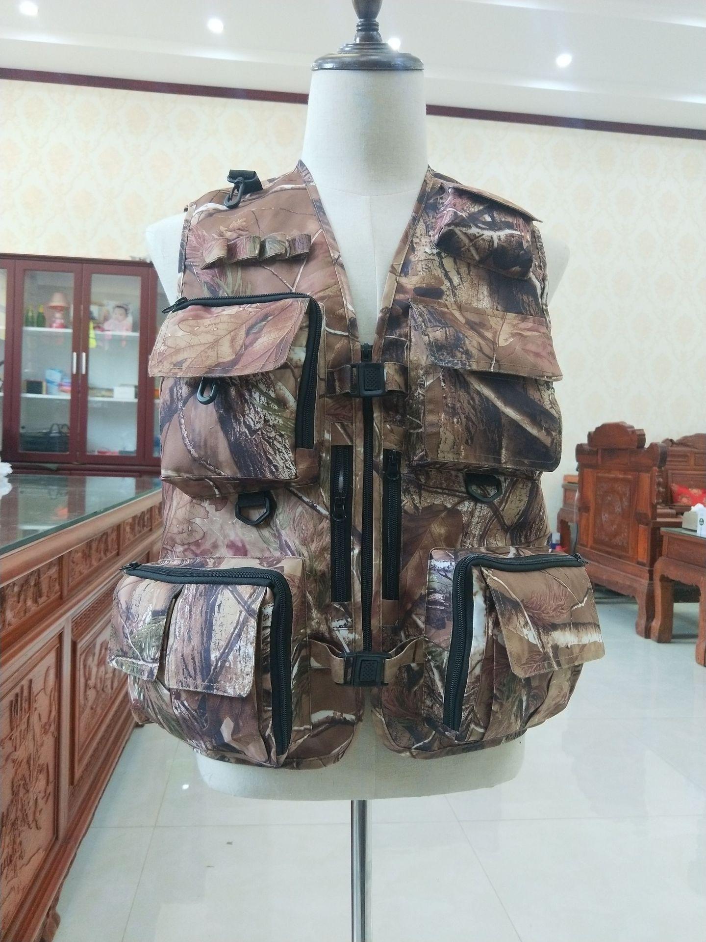 

Tactical Hip Hop Techwear Cargo Vest Men Photography Fishing Multi-pockets Functional Waistcoat Outdoor Casual Sport Gilet XXXL