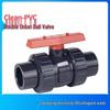 OIMG PVC Double Union Manual Ball Valve