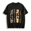 Halloween Themed Gigi Print Casual Top Pure Cotton T-shirt