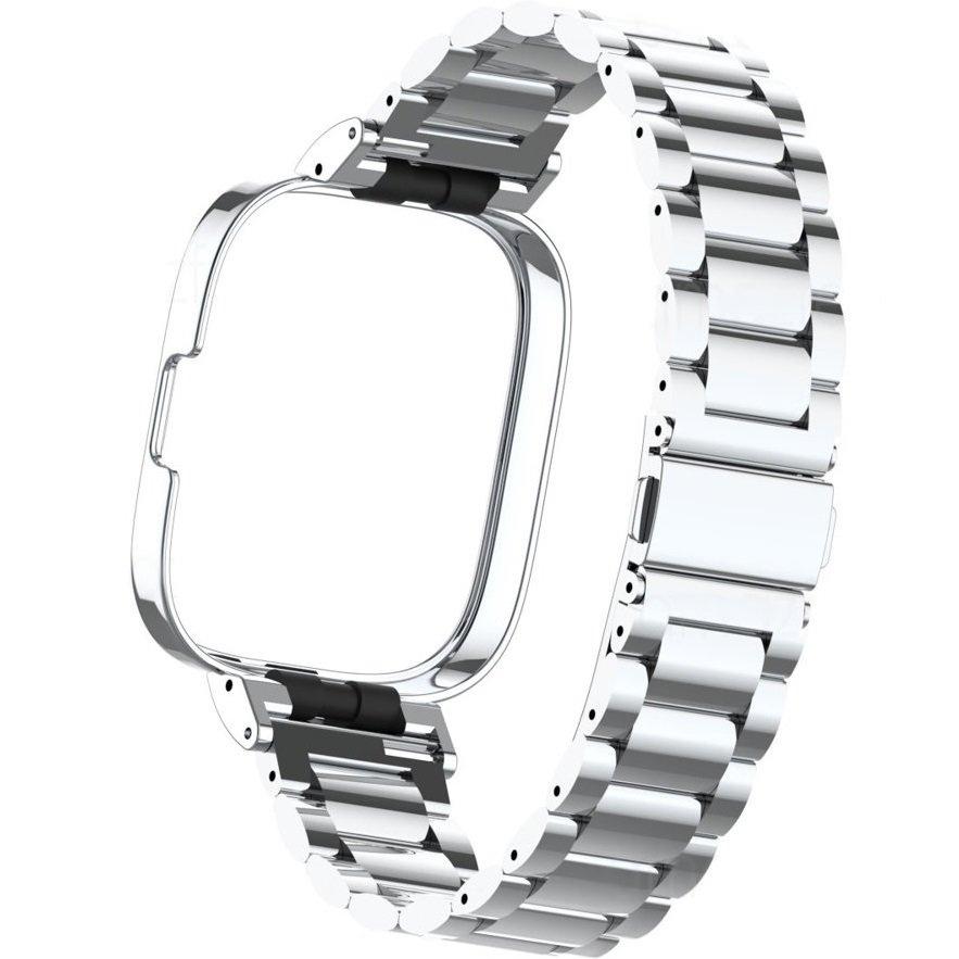 Stahlarmband für Xiaomi Redmi Watch 3 Active, Silber