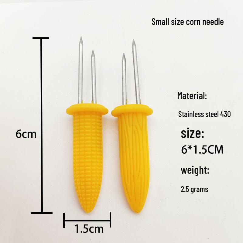 Zibo Stainless Steel Barbecue Skewers and Corn Forks Set