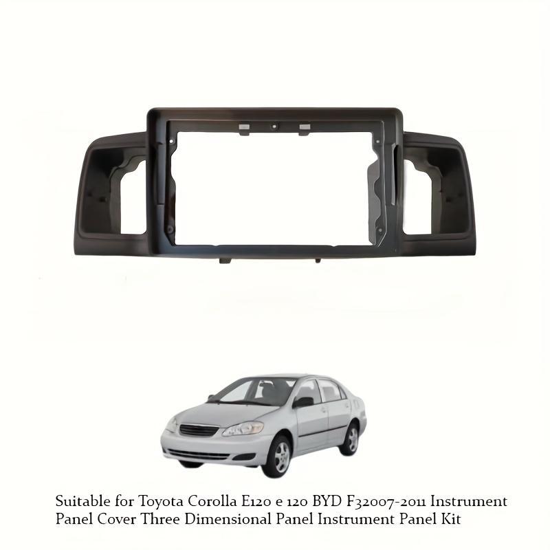 2 Din Car Radio 9'' Face Frame ForToyota Corolla E120 E 120 for BYD F32007-2011 Dashboard Fascia Stereo Panel Dash Kit