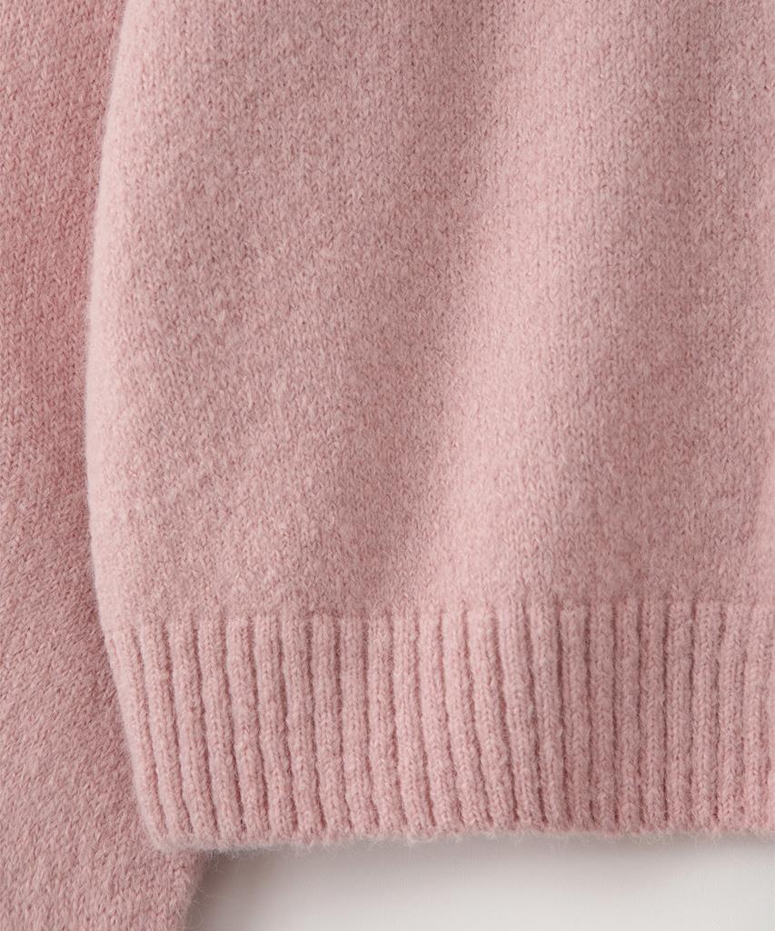 Sseomweeobeoteo Manon Alpaca Cardigan - Pink