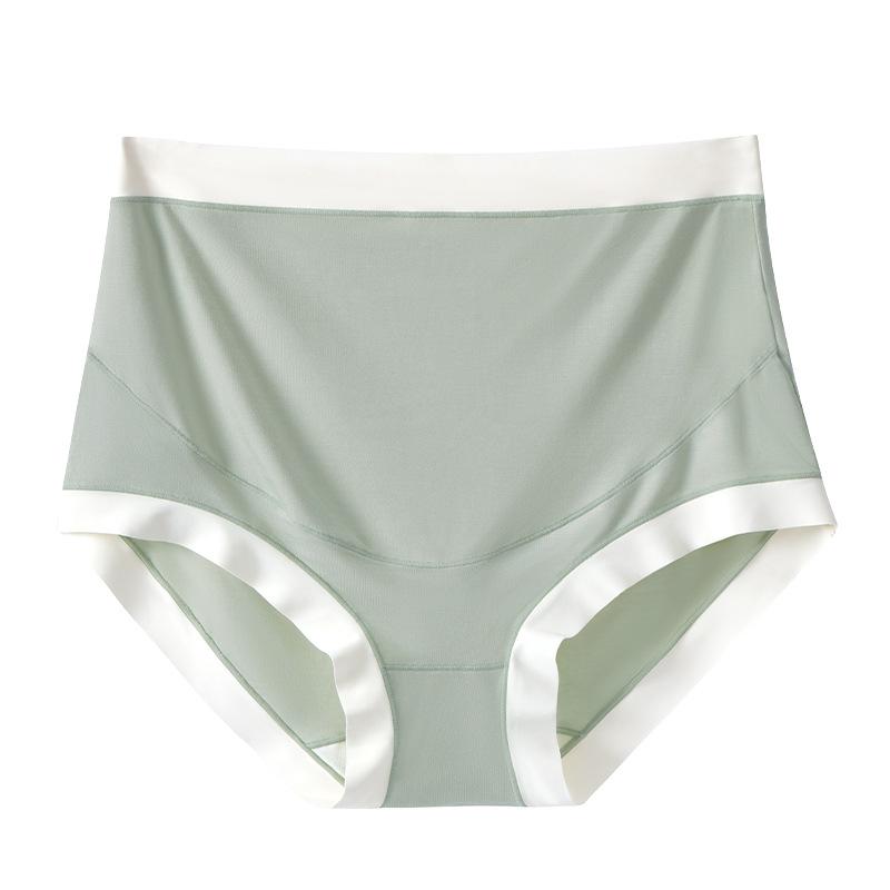 

Нижнее белье для беременных женщин, хлопковое, дышащее, антибактериальное, эластичное, бесшовное, мягкое, удобное, трусики 2XL темно-зеленого