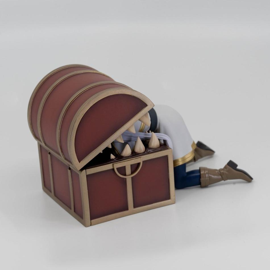 Frieren Beyond Journey's End Frieren Treasure Box Monster Anime Treasure Hunt Frieren Action Figurine Model Suitable for child