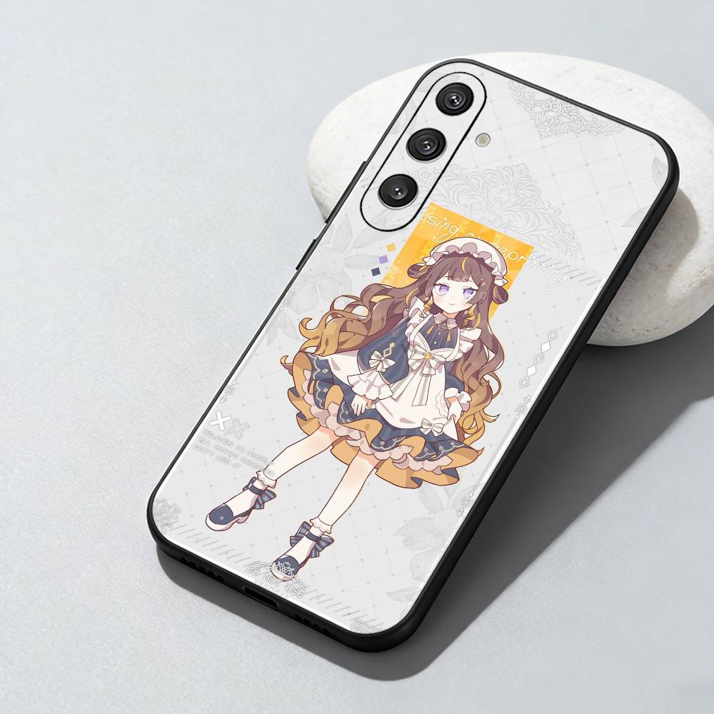 

HOLO Characters On Lolita Phone Case For Samsung Galaxy A73,A72,A71,A70,A52,A51 Others Soft Black Cover Samsung a73 5g
