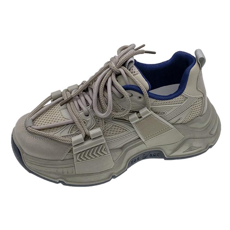 American Style Chunky Platform Sneakers Women Spring Thick Soled Sport Shoes Woman Designer Platform Shoes for Women