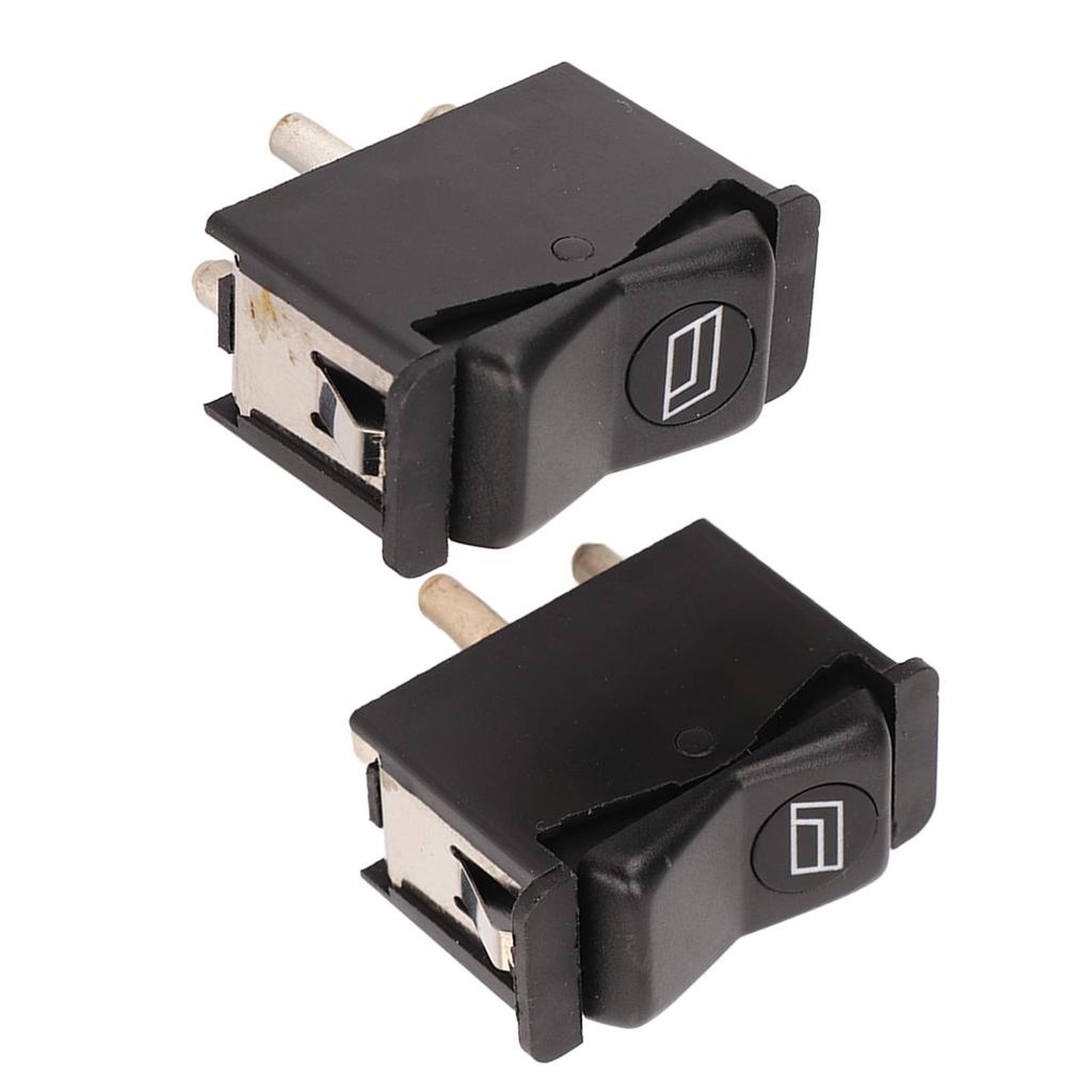 1 Pair Window Switch Button 0008208410 Compact Size Lightweight Replacement For R107 380SL 560SL