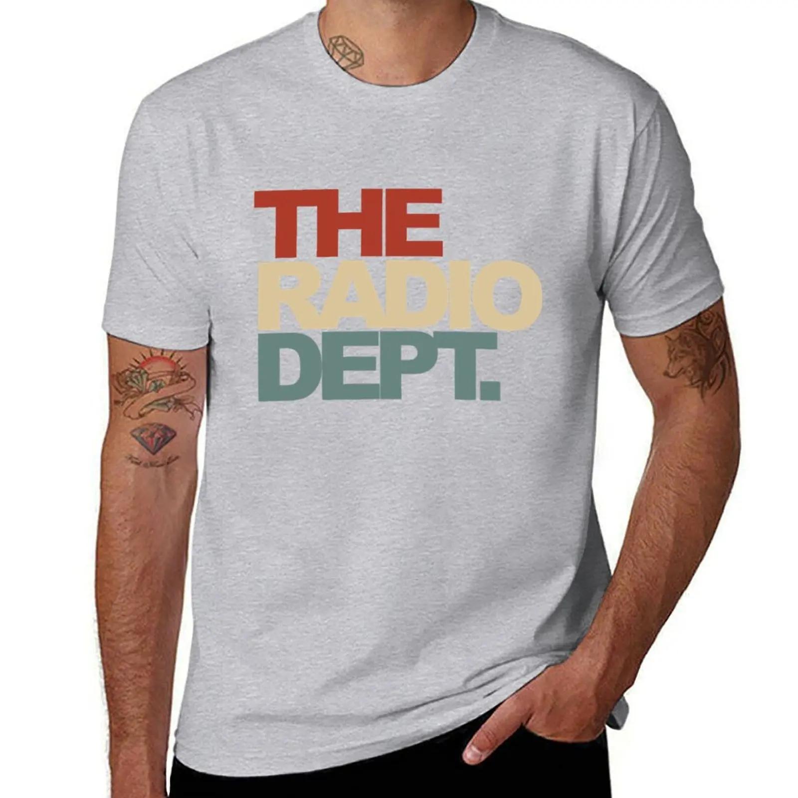 XIXI Fashion The Radio Dept T-shirt grote maten kleding dierenprint voor jongens hippie kleding grafische t-shirts heren t-shirt grafisch M