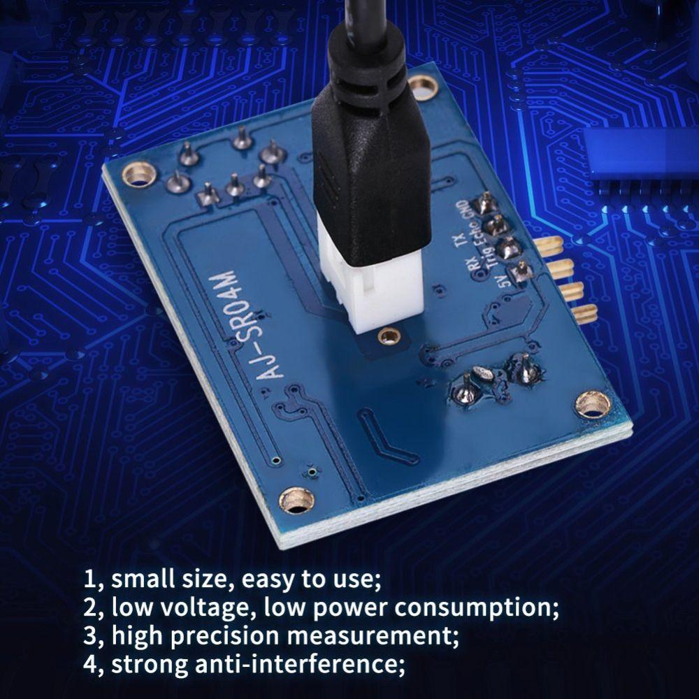 3-5.5V Distance Measuring Sensor AJ-SR04M Ranging Module Ultrasonic Wave Detector Develop Board