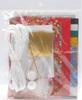 Takagi Fiber Panami Hinamatsuri Craft Chirimen Kyoto Hina Doll Wreath No needles or thread No sewing HM20 Kit Decoration. required! required.