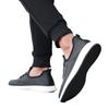 Old man head spring men's casual sports breathable lace-up fly-woven shoes light mouth black gray trend shoes new 15656