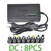מתאם ספק כוח אוניברסלי AC למחשב נייד 12V/15V/16V/18V/19V/20V/24V 4.5A 96W 65W למחשבים ניידים ASUS DELL Lenovo Sony Toshiba
