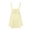 Women's Spring Summer Casual Square Neck Colour Dress Sleeveless Dresses