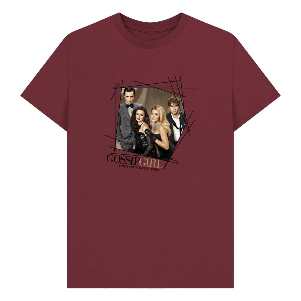 Gossip Girl Unisex Adult Cast T-Shirt
