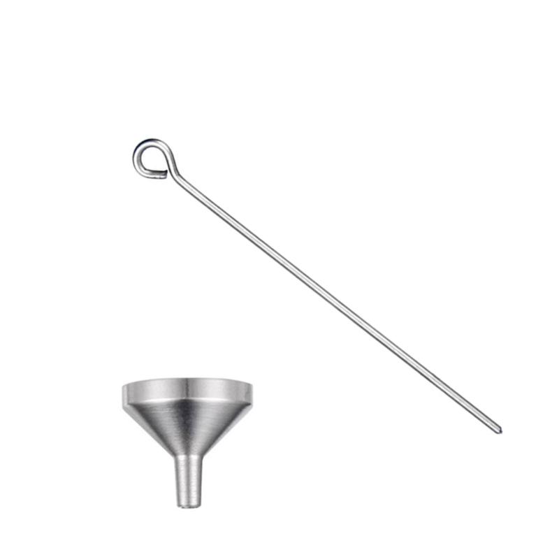 Sturdy Miniature Funnel Mini Aluminum Alloy Funnel for Kitchen and DIY Projects Ideal for Small Bottle Filling