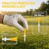 5pcs Plastic Adjustable Golf Tee Adjustable Height Golf Ball Support  Indoor Outdoor
