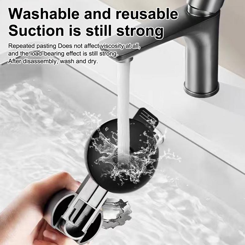 Shower Head Holder Wall Mount Shower Sprayer Holder 360-degree Rotation Adapter Attachment Mounting Fixing for RV Bathtub