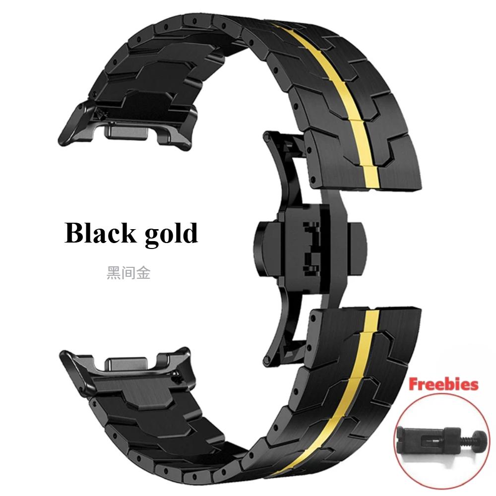 Stainless Steels Strap for Samsung Galaxy Watch 8 Classic 46mm 40mm/44mm Wristband Luxury Bracelet for Samsung Galaxy Watch 7 Ultra 47mm Accessories