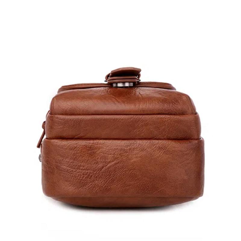 Vintage Women's Bag Versatile Practical Shoulder Bag Double Layer Large Capacity Women Crossbody Messenger Bags