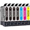 Compatible Ink Cartridges - TRAHOO - 502XL - 4 Colors - Refillable - For Epson XP-5100/5105