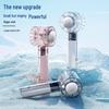 Portable USB Rechargeable High-Wind Ice Pack Fan with Cooling Technology