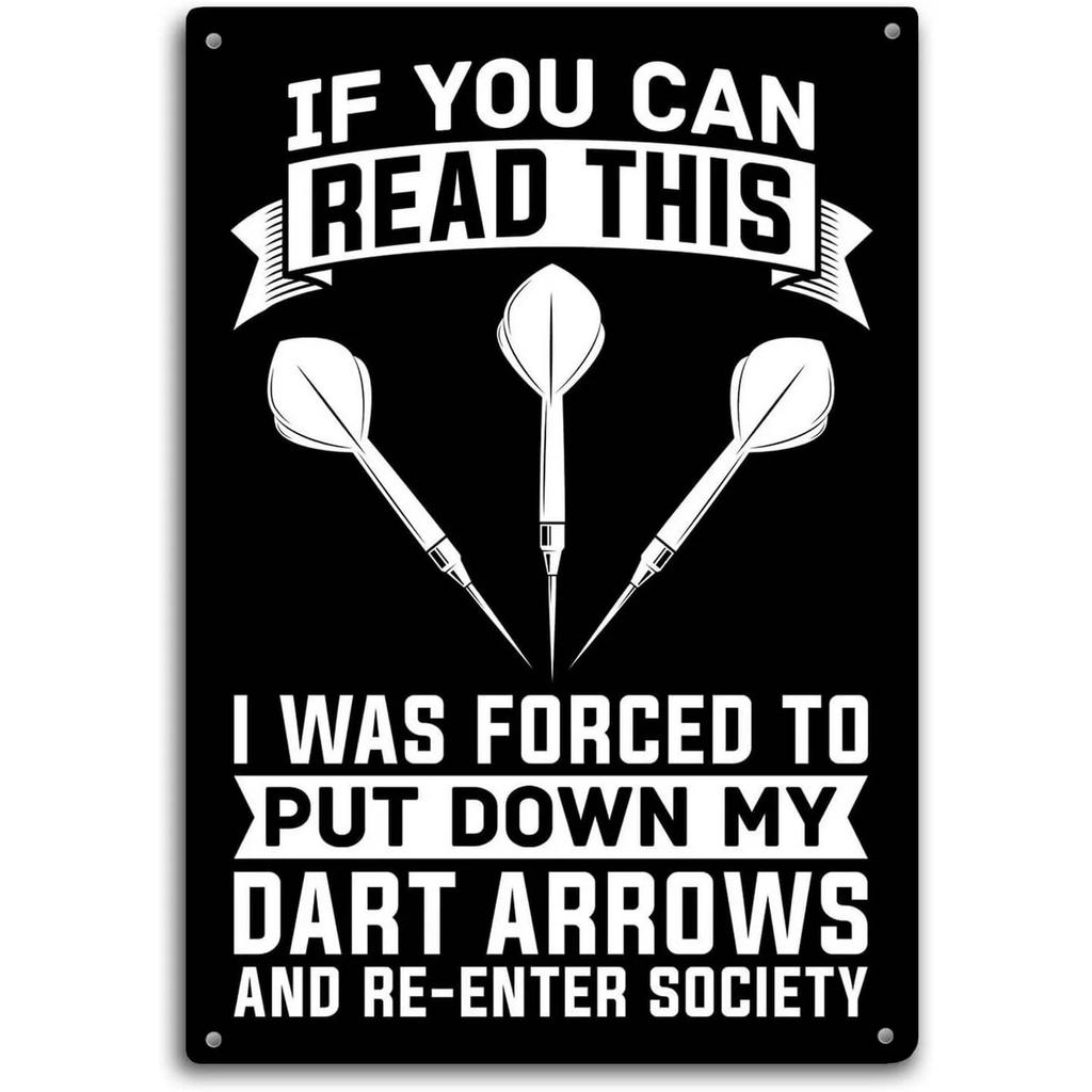 Rzutki Piwo Metalowe Puszki Znaki Sportowy Bar Plakaty Ścienne Tablica Vintage Żelazny Obraz Dekoracja do Jaskini Mężczyzny Kawiarni Pokoju Gier Klubu B