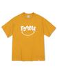 FILLUMINATE Oversized Beam Logo T-Shirt - Mustard