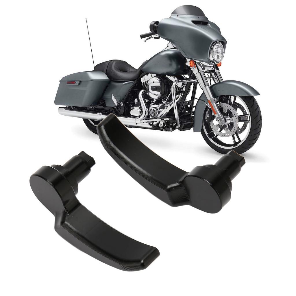 1 Pair Saddlebag Kit Anodized Finish Saddle Bag Lifter for Limited FLHR FLHT FLHX FLHTK 2014 To 2023