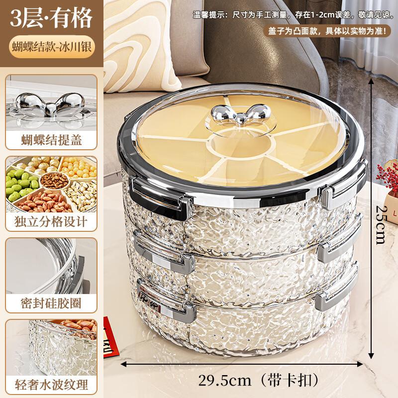 ZISIZ Multi-Layer Fruit & Snack Storage Tray
