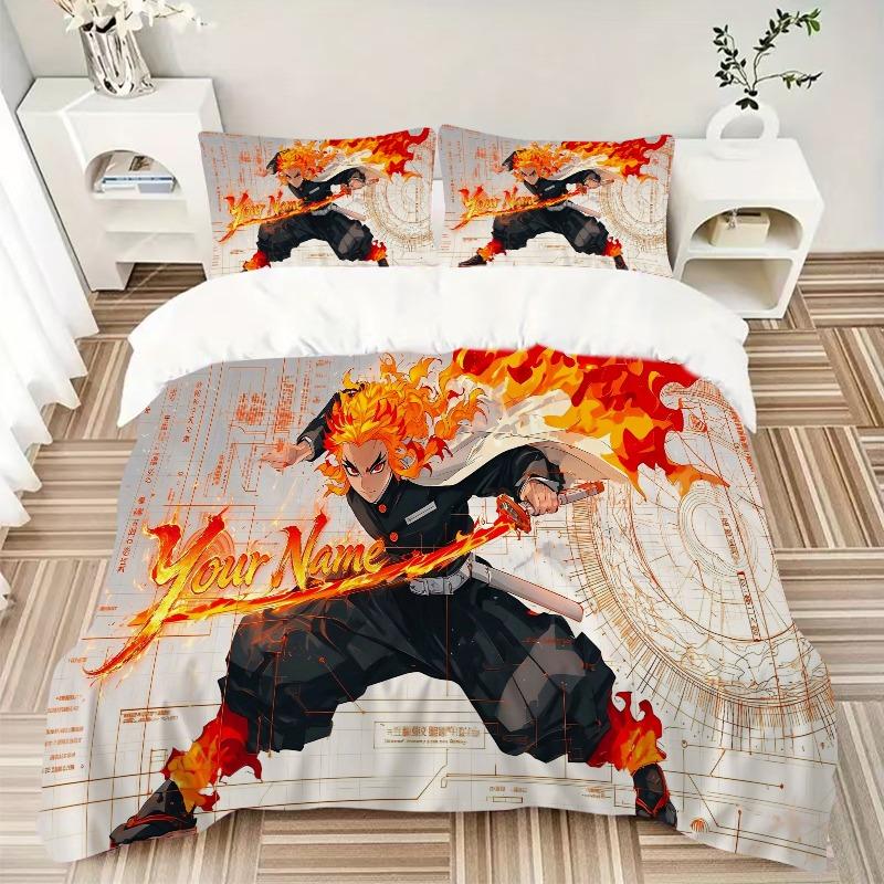 Custom 3pcs Sword Blueprint Bedding Sets For All Sizes New 342D Printed Bed Cover Comforter Duvet Cover Pillowcase Bedroom Decoration
