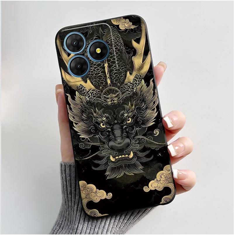 Für Blackview Oscal Flat 2 2C 1C Handyhülle Luxuriös Niedlich Cool Weiches TPU Silikon Rückabdeckung für Oscal Flat2 Flat2C Flat1C Hüllen