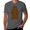 Bear Standing Up TShirt Festival Casual Short Sleeve