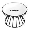 Pet Food Plate and Rack Set Whisker-Friendly Anti-Vomit Cat Plate Set for Cats and Small Dogs