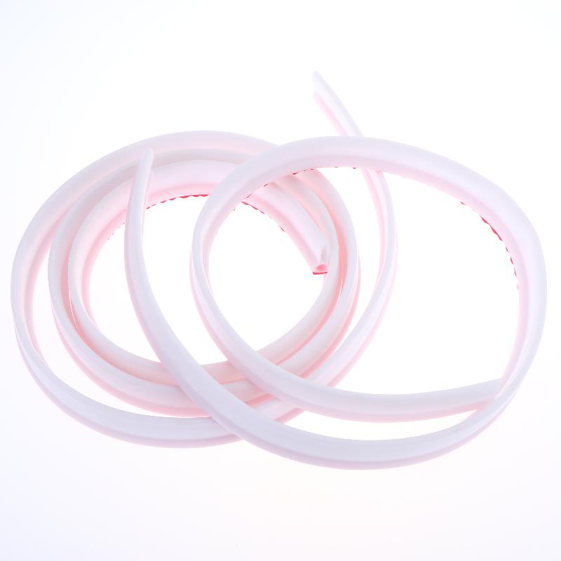 Barrera de Presa Tope de Agua para Ducha 1 ud 1 2M Tira Selladora de PVC Autoadhesiva Fácil Instalación Protección contra Inundaciones para Baño