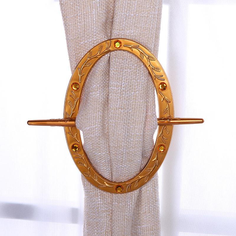 1 пара винтажных римских круглых пряжек для штор, держателей для штор, декоративных колец для штор, художественных пряжек для штор, аксессуаров для дома Drcor