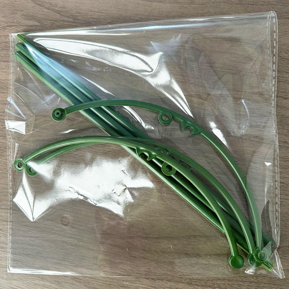 3 Sady Půlkruhových Podpěrných Kůlů pro Rostliny Odnímatelná Upevňovací Tyč pro Bonsaje Odolná Tyč pro Popínavé Rostliny