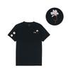 Li Ning Custom Training Series Embroidered Quick-Dry Breathable Stretch Ice Silk Sports Short Sleeve T-Shirt Unisex Tops Black ATSS463-1(TEAM702-AB1)