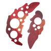 2PCS Self Stick Guitar Pickguard Decal PVC Material Grape Leaf Guitar Guard  For Acoustic Guitar