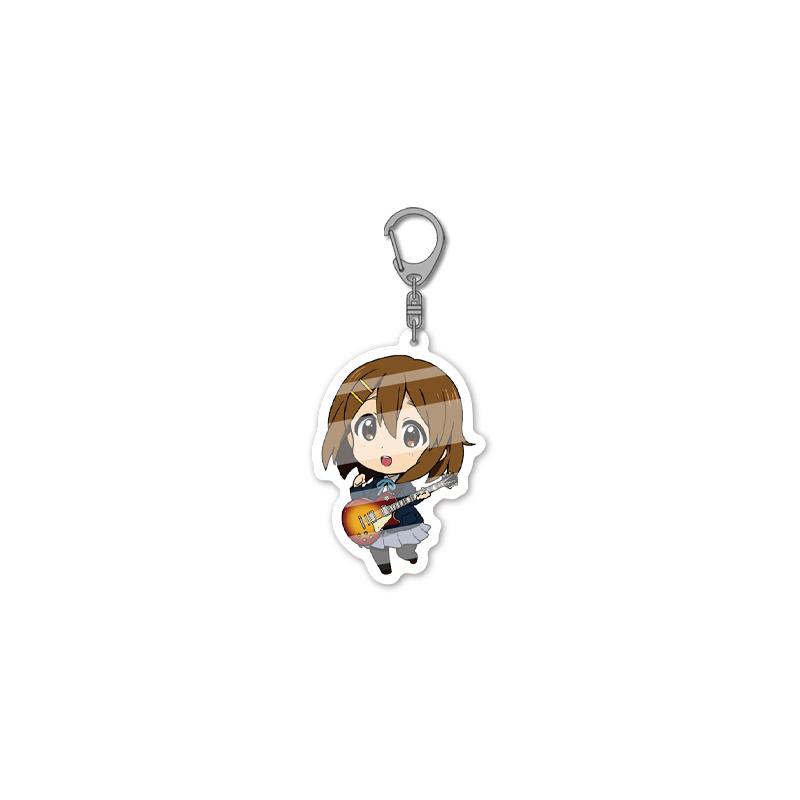 Hirasawa Yui Mio Ritsu Tsumugi Azusa Kawaii Acrylic Keychain Set Keyring Hanging Accessories For Cosplayer Key Chain Gifts