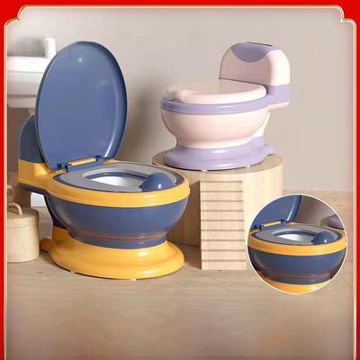Gepolsterte Kindertoilette für Jungen und Mädchen
