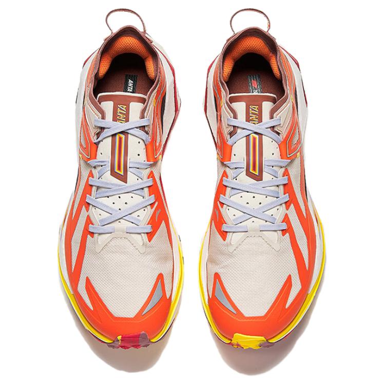 Anta Champion Hunter Falcon Myk Såle Komfortabel Støtdemping Sklisikker Lav Sko Terrengløpesko Herre sneaker Beige Oransje 112416602A-2