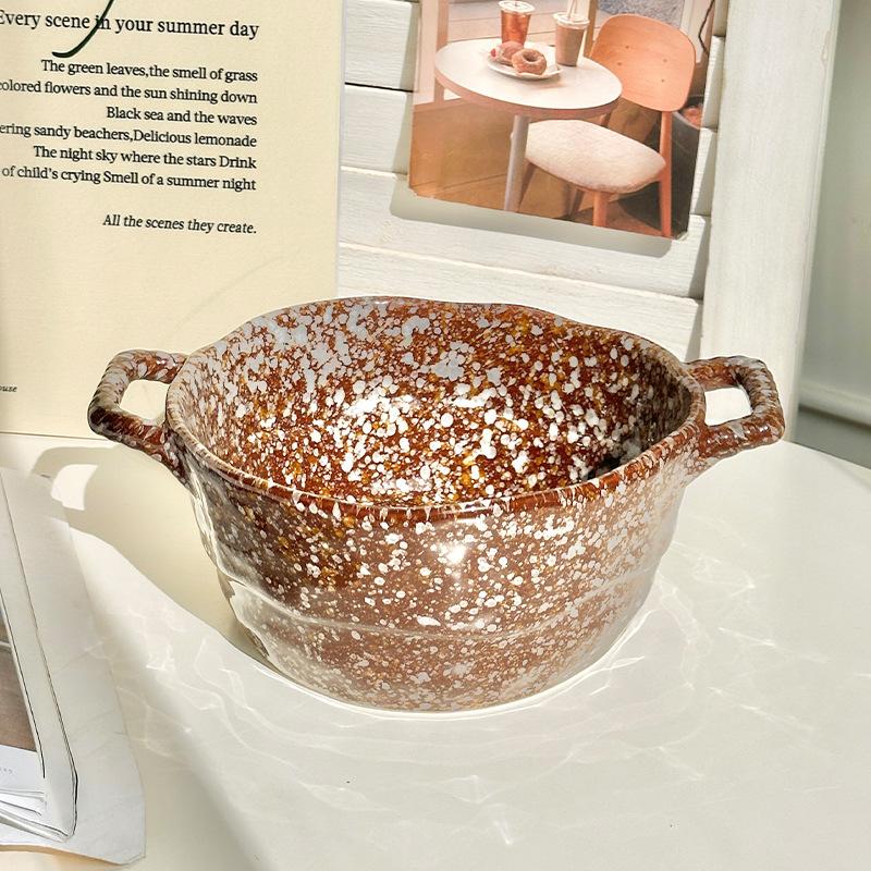 Ins hochwertig binaural Suppenschüssel 2025 neu Instantnudelschüssel speziell Haushalt Schneckenpulverschüssel für Studentenwohnheim