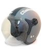 Heat Group Crimborder Bubble Jet Helmet Season 2 Matte Sizes Gray/Black, 57cm-60cm