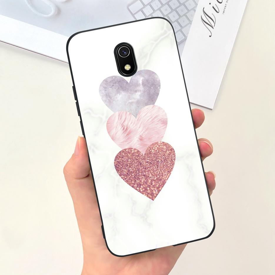 For Xiaomi Redmi 8A Case Stylish Candy Painted Cover Soft Silicone Phone Case For Xiaomi Redmi 8 8A Redmi8 A Bumper 6.22'' Shell