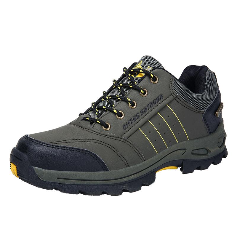 

2026 New hiking shoes Men s retro leather sportswear shoes plus cotton warm non-slip comfortable men s boots plus size 39