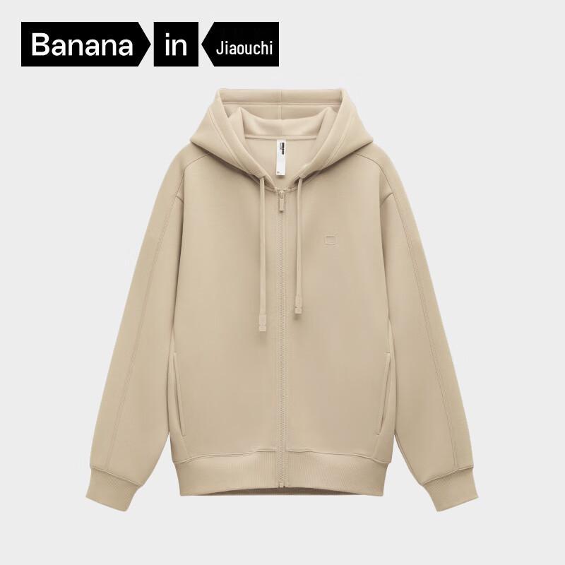 Bananain Wang Yibo 503 Relax Unisex Pletená mikina s kapucí